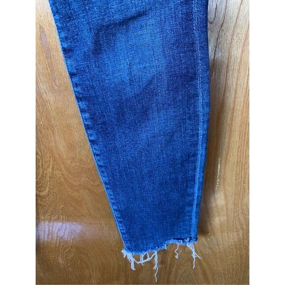 MOTHER‎ The Looker Ankle Fray Jeans in Girl Crush Blue Size 27 - Picture 8 of 12